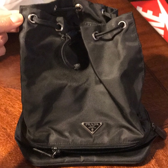 prada drawstring bag